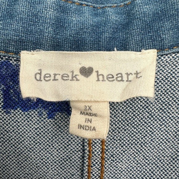 Vintage Quilted Patchwork Vest Top Shirt Size 3X Double Knit Upcycled Boho Artsy - Picture 10 of 11